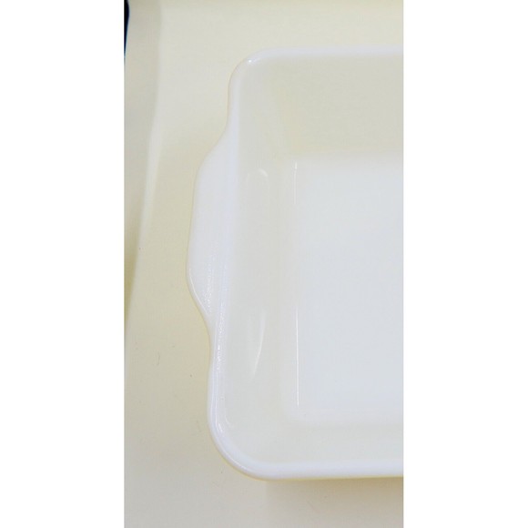 Pyrex Primary Yellow 503-B Refrigerator Dish 503-C Clear Ribbed Lid Handles - Picture 12 of 16